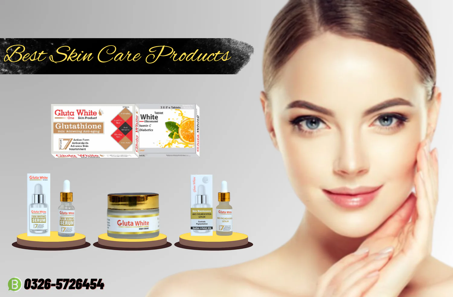Top 10 Skin Whitening Products in Pakistan